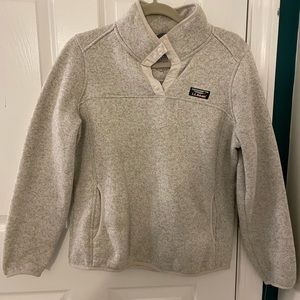 Women’s LLBean Sweater Pullover Fleece